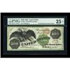 Image 1 : Fr. 165 $100 1862 Legal Tender PMG Very Fine 25.