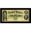 Image 1 : Fr. 1 $5 1861 Demand Note Fine.
