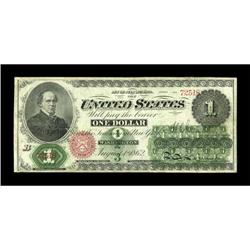 Fr. 16 $1 1862 Legal Tender Very Fine.