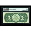 Image 2 : Fr. 17a $1 1862 Legal Tender PMG Choice