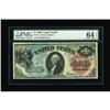 Image 1 : Fr. 18 $1 1869 Legal Tender PMG Choice