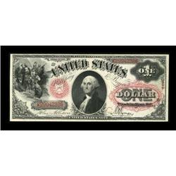 Fr. 26 $1 1875 Legal Tender Choice About New.