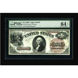 Fr. 30 $1 1880 Legal Tender PMG Choice