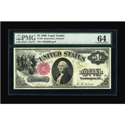 Fr. 34 $1 1880 Legal Tender PMG Choice