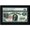 Image 1 : Fr. 36 $1 1917 Legal Tender PMG Gem Uncirculated
