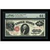 Image 1 : Fr. 38 $1 1917 Mule Legal Tender PMG Choice