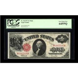 Fr. 38 $1 1917 Legal Tender PCGS Very Choice New