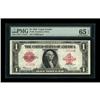 Image 1 : Fr. 40 $1 1923 Legal Tender PMG Gem Uncirculated