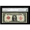 Image 1 : Fr. 40 $1 1923 Legal Tender CGA Gem Uncirculated