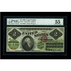 Fr. 41 $2 1862 Legal Tender PMG About