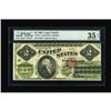 Image 1 : Fr. 41a $2 1862 Legal Tender PMG Choice Very