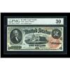 Image 1 : Fr. 42 $2 1869 Legal Tender PMG Very Fine 30.
