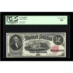 Fr. 55 $2 1880 Legal Tender PCGS Very Choice New