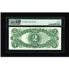 Image 2 : Fr. 56 $2 1880 Legal Tender PMG Gem Uncirculated