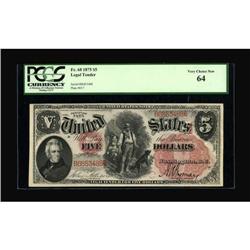 Fr. 68 $5 1875 Legal Tender PCGS Very Choice New
