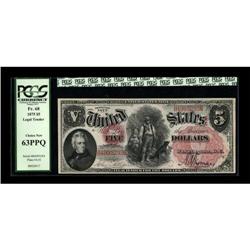 Fr. 68 $5 1875 Legal Tender PCGS Choice New