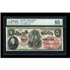 Image 1 : Fr. 69 $5 1878 Legal Tender PMG Gem Uncirculated