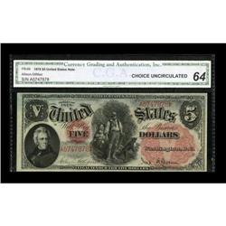 Fr. 69 $5 1878 Legal Tender CGA Choice