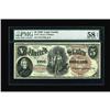 Image 1 : Fr. 71 $5 1880 Legal Tender PMG Choice About Unc