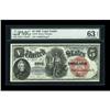 Image 1 : Fr. 73 $5 1880 Legal Tender PMG Choice