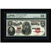 Image 1 : Fr. 91 $5 1907 Legal Tender PMG Choice About Unc