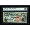 Image 1 : Fr. 96 $10 1869 Legal Tender PMG Choice