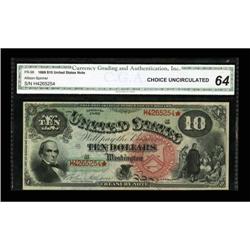 Fr. 96 $10 1869 Legal Tender CGA Choice
