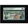 Image 1 : Fr. 96 $10 1869 Legal Tender PMG Extremely Fine