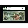 Image 1 : Fr. 96 $10 1869 Legal Tender PCGS Extremely Fine