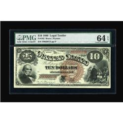 Fr. 102 $10 1880 Legal Tender PMG Choice