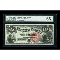 Fr. 103 $10 1880 Legal Tender PMG Gem