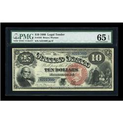 Fr. 103 $10 1880 Legal Tender PMG Gem