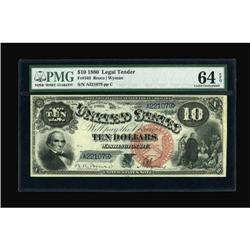 Fr. 103 $10 1880 Legal Tender PMG Choice