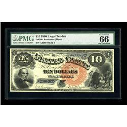 Fr. 106 $10 1880 Legal Tender PMG Gem