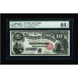 Fr. 111 $10 1880 Legal Tender PMG Choice