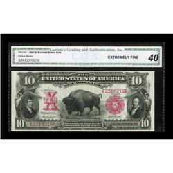 Fr. 119 $10 1901 Legal Tender CGA Extremely Fine
