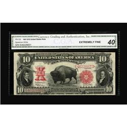 Fr. 122 $10 1901 Legal Tender CGA Extremely Fine