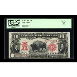 Fr. 122 $10 1901 Legal Tender PCGS Very Fine 30.