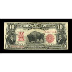 Fr. 122 $10 1901 Legal Tender Fine.