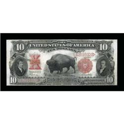 Fr. 122 $10 1901 Legal Tender Fine.