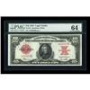 Image 1 : Fr. 123 $10 1923 Legal Tender PMG Choice