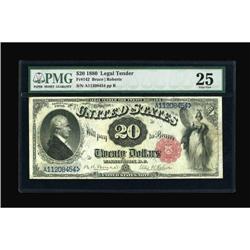 Fr. 142 $20 1880 Legal Tender PMG Very Fine 25.