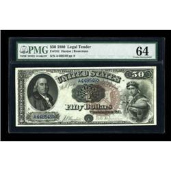 Fr. 161 $50 1880 Legal Tender PMG Choice