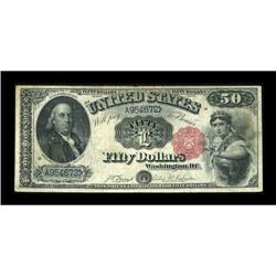 Fr. 164 $50 1880 Legal Tender Fine-Very Fine.