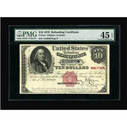 Fr. 214 $10 1879 Refunding Certificate PMG