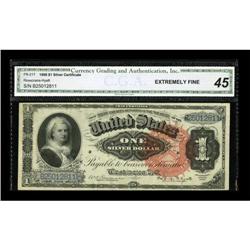 Fr. 217 $1 1886 Silver Certificate CGA Extremely