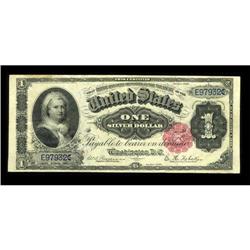 Fr. 222 $1 1891 Silver Certificate Very Fine.