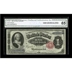 Fr. 223 $1 1891 Silver Certificate CGA Gem