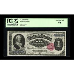 Fr. 223 $1 1891 Silver Certificate PCGS Very
