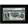 Image 1 : Fr. 223 $1 1891 Silver Certificate PMG Choice